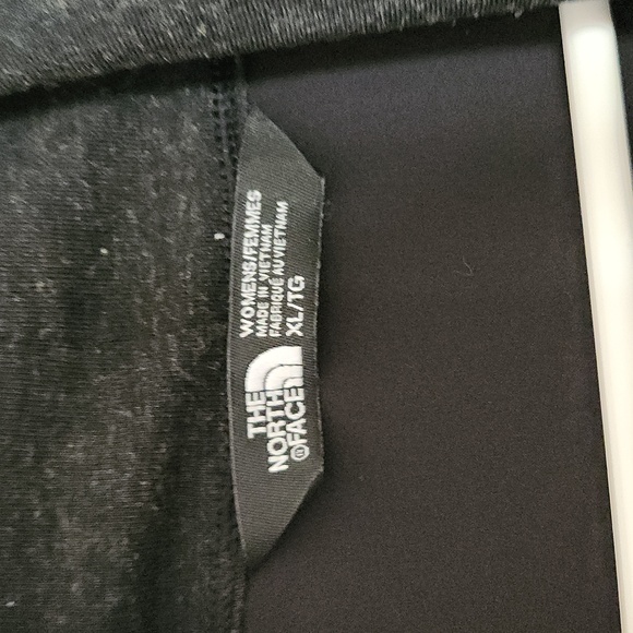 The North Face Women's Sz XL open front cardigan wrap jacket gray - Picture 6 of 8